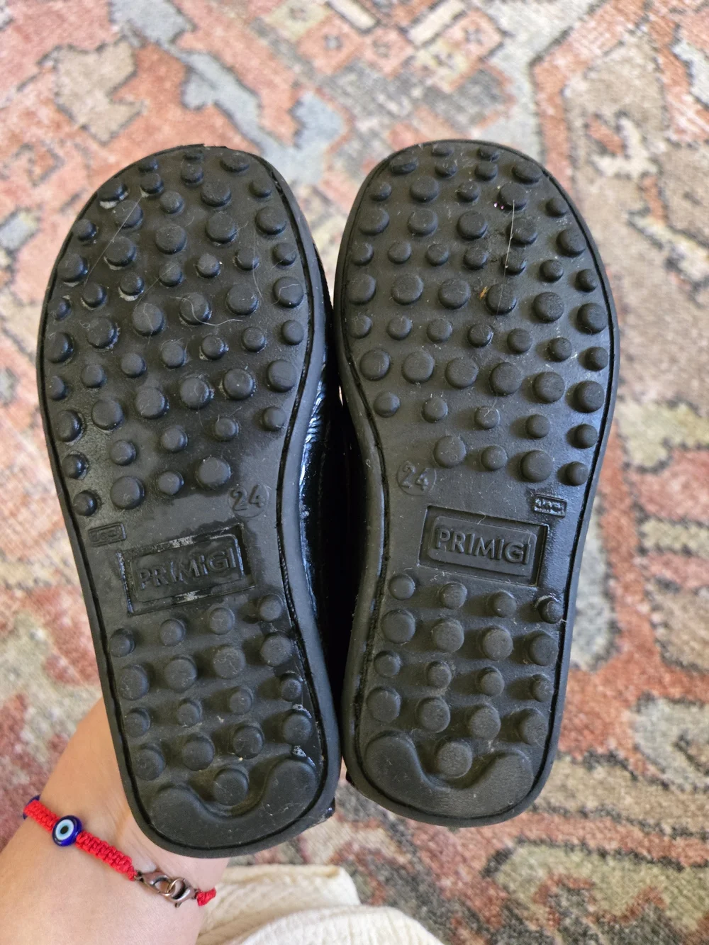 Primigi Black Patent Penny Loafers